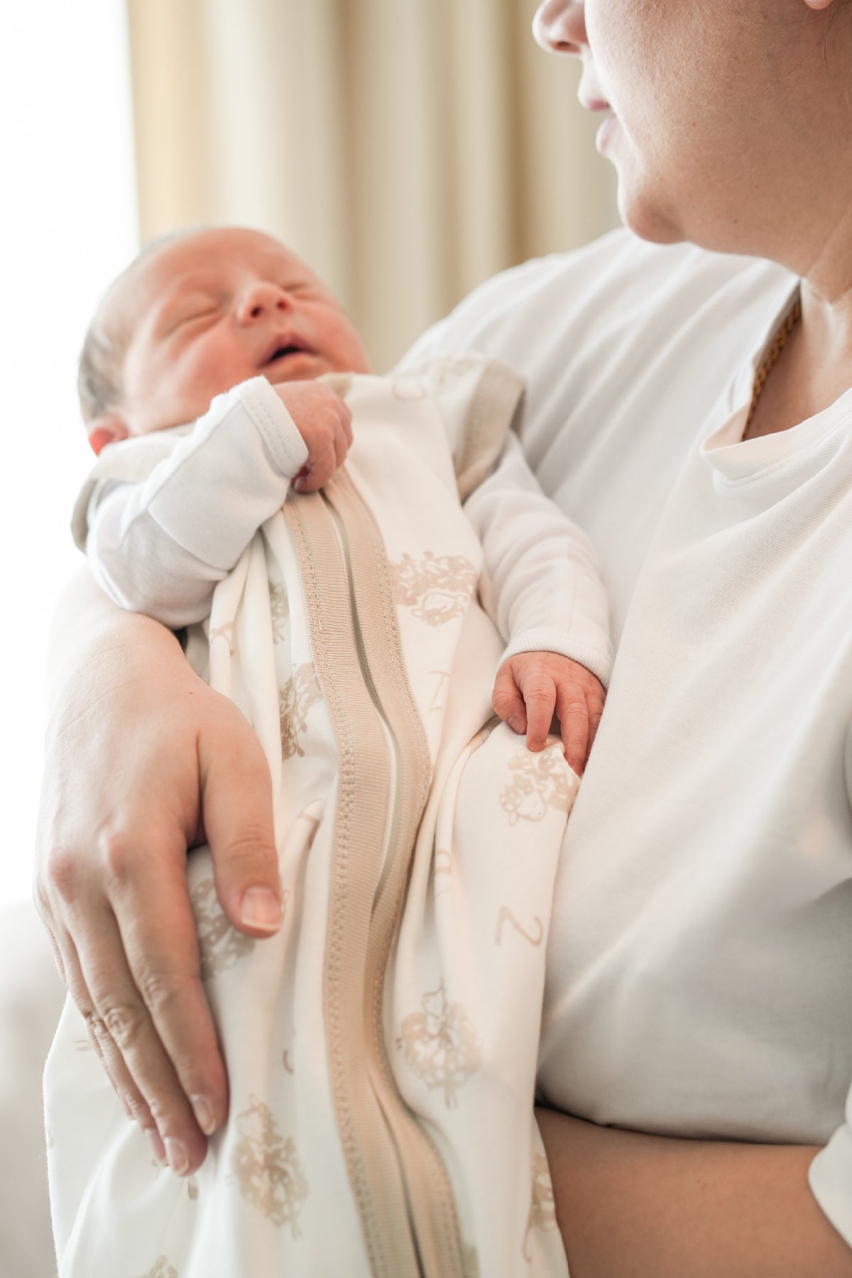 Minuche Bebek Giyilebilir Battaniye - 0.5 TOG %100 Pamuk İnce Yazlık Kundak
